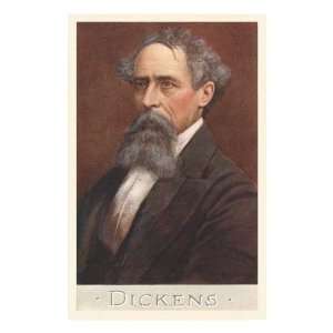Charles Dickens Premium Poster Print, 12x18