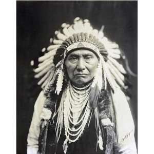 Chief Joseph, Nez Perce, 1903 by Edward S. Curtis. Size 12.63 X 16.00 