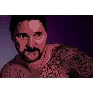 MARK CHOPPER READ RED LIMITED PRICE SALE DISCOUNT 25% STUNNING CANVAS 