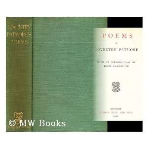  Coventry Patmore ; with an introduction by Basil Champneys Coventry 
