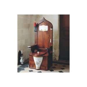  Herbeau DAGOBERT TOILET THRONE Wooden 550104