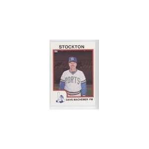  1987 Stockton Ports ProCards #3   Dave Machemer Sports 