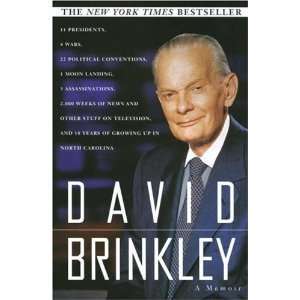  David Brinkley A Memoir (Paperback) David Brinkley 