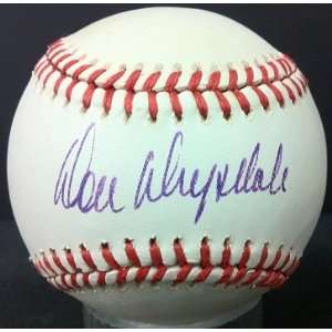 Don Drysdale Autograph Baseball Auto Ball Signed