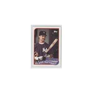  1989 Topps #700   Don Mattingly Sports Collectibles