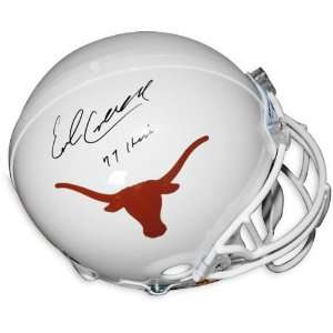Earl Campbell Autographed Pro Line Helmet  Details Texas Longhorns 
