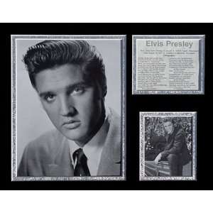Elvis Presley Picture Plaque Unframed