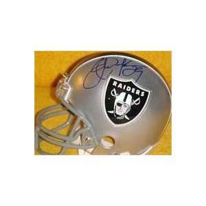 Eric Dickerson autographed Football Mini Helmet (Oakland Raiders)