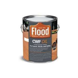 Flood 5G Clear CWF Oil Wood Finish 350 VOC 5pk25Gal (Commercial 