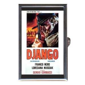 Franco Nero Django Poster 1966 Coin, Mint or Pill Box Made in USA