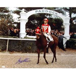  Gary Stevens   Paddock from Seabiscuit   16x20 
