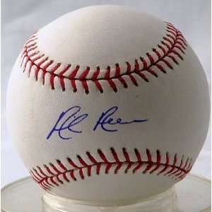  Rich Reese Autographed Baseball   Autographed Baseballs 