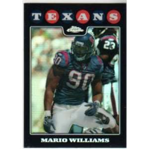  Mario Williams Houston Texans 2008 Topps Chrome Refractor 