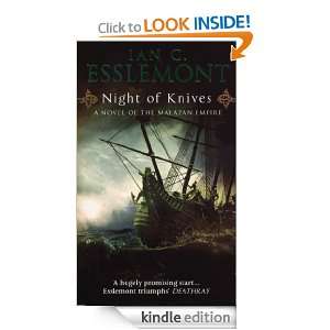 Night Of Knives (Malazan Empire 1) Ian C. Esslemont  
