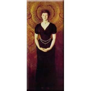 Isabella Stewart Gardner 12x30 Streched Canvas Art by Sargent, John 