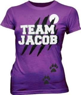  Team Jacob Wolf Purple Juniors T shirt Tee Clothing