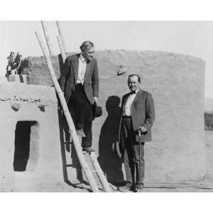   Armstrong Chaloner (left) and Governor James G. Scrugham (right), full