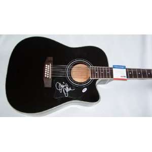 Jamie ONeal Autographed Signed 12 String Guitar & Proof PSA