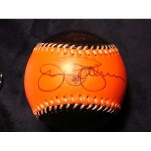 Jim Palmer Signed Ball   Black COA JSA   Autographed Baseballs