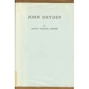  John Dryden (The Clark Lectures on English Literature 