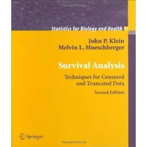 Survival Analysis [Hardcover] John P. Klein Books