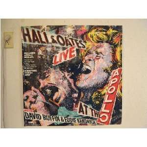  Hall and Oates Poster Daryl & John Live Apollo Everything 