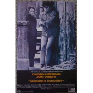   Cowboy w/ Dustin Hoffman & Jon Voight Movie Poster 