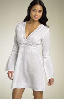 Debbie Katz Lace Trim Cover Up  