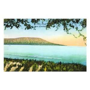  Koko Head, Honolulu, Hawaii Premium Poster Print, 16x24 