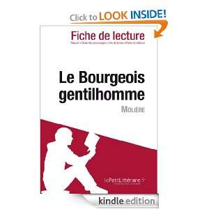 Le Bourgeois gentilhomme de Molière (Fiche de lecture) (French 