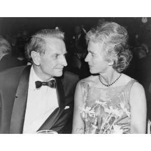  1965 Mr. & Mrs. Laurance S. Rockefeller, half length 