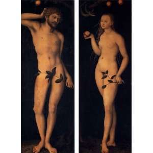 Hand Made Oil Reproduction   Lucas Cranach the Elder   40 x 56 inches 