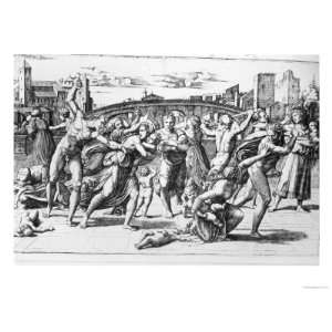  The Massacre of the Innocents, Engraved by Marcantonio 