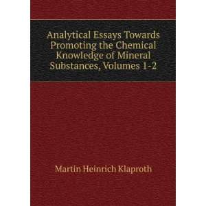   of Mineral Substances, Volumes 1 2 Martin Heinrich Klaproth Books