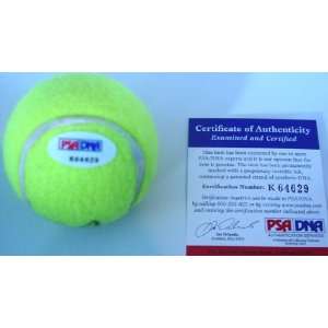 Martina Navratilova Autographed Signed Tennis Ball PSA DNA