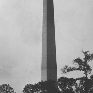  Washington Monument as Photographed with Mathew Bradys 
