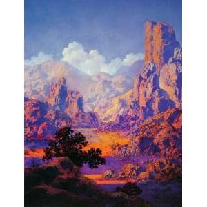   Made Oil Reproduction   Maxfield Parrish   32 x 42 inches   Arizona