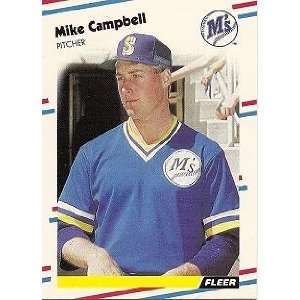 1988 Fleer #372 Mike Campbell 