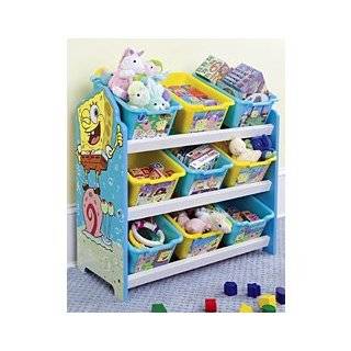Nick Jr Kids Storage Furniture   Spongebob Squarepants Toy Organizer 