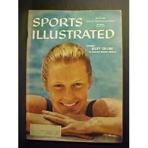  Becky Collins Autographed July 13, 1959 Sports Illustrated 