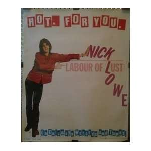 Nick Lowe Labour Of Lust poster