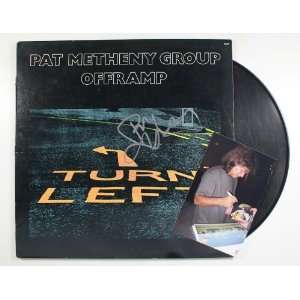 Pat Metheny Autographed Offramp Record Album