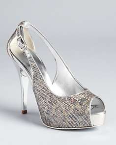 GUESS Pumps   Hondola Leopard Glitter Platforms