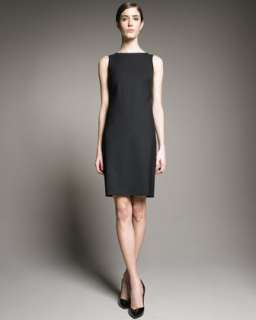 Top Refinements for Wool Sheath Dress