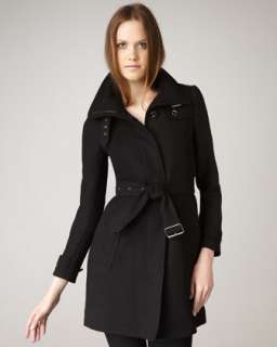 Plush Collar Coat  