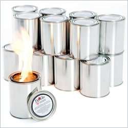 Southern Enterprises 16 Cans of FireGlo Gel Fuel 037732060163  