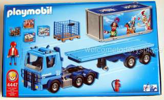 PLAYMOBIL Container Truck 4447 Life in the CITY Retired  
