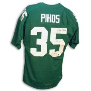 Pete Pihos Signed Eagles t/b Jersey w/HOF Inscription