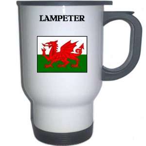    Wales   LAMPETER White Stainless Steel Mug 