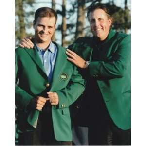  Zach Johnson and Phil Mickelson Unsigned 2007 Masters 